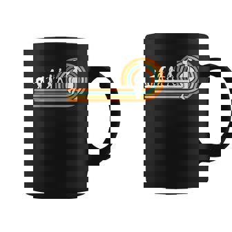 Retro Netball Player Evolution Netball Sports Lover Coffee Mug | Mazezy