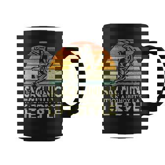 Retro Slacklining Lifestyle Slackliner Tank Top Coffee Mug | Mazezy