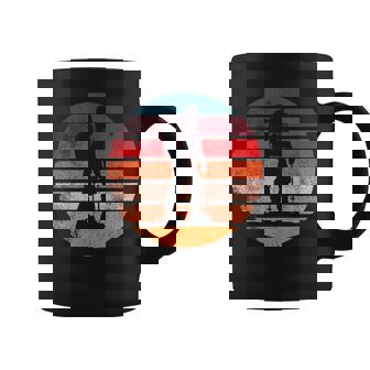 Retro Snowshoeing Winter Activity Snowshoe Hiking Snow Coffee Mug | Mazezy