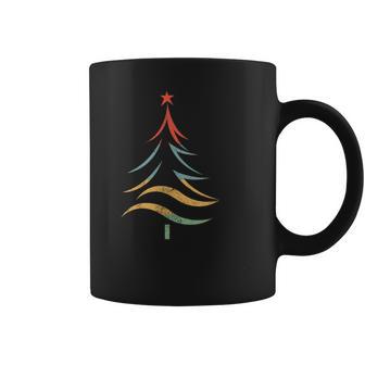 Retro Weihnachtsbaumintage Weihnachten Familien Tassen - Geschenkecke