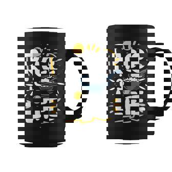 Rice Lover Food Rice Is Life Asian Food Lover Coffee Mug | Mazezy