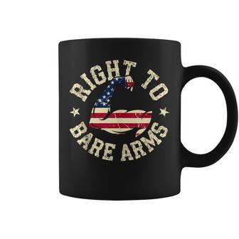 Right To Bare Arms Gym Exercise Fitness For Women Coffee Mug - Monsterry