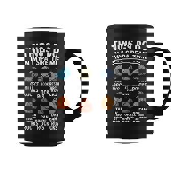 Rock Collecting Spare Time Hobby Geology Coffee Mug | Mazezy