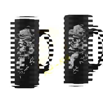 Rock N Roll Hardrockkull Musique Tête De Mort Cadeau Tasse - Cadeauxyz