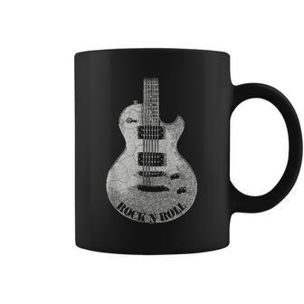 Rock And Roll Guitar Vintage Rock Music Coffee Mug - Thegiftio UK