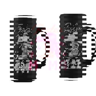 Rodeo Mama Pink Boots Coquette Cowgirl Birthday Party Coffee Mug - Seseable