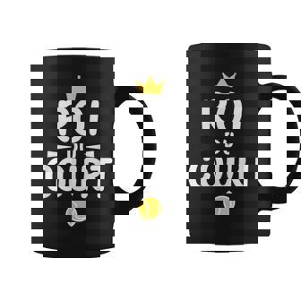 Roi Du Court Humour Tennis Original Tennisman Joueur Tasse - Cadeauxyz