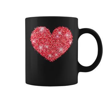 Rotes Herzalentinstag Liebe Für Damen & Herren Tassen - Geschenkecke