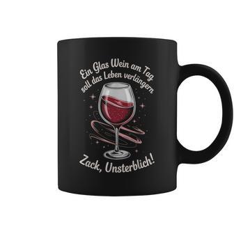 Rotweinpruch Lustig Weintrinker Geschenk Wein Tassen - Geschenkecke