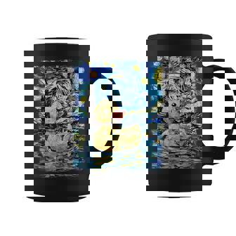 Rubber Duck Ducky Starry Night Painting Coffee Mug | Seseable CA