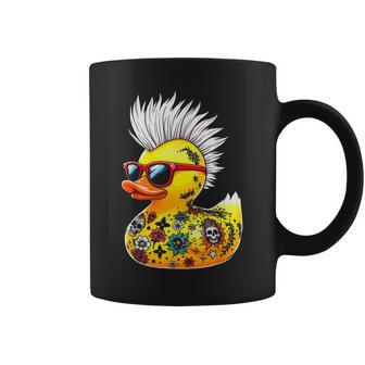 Rubber Duck Punk Rock Mohawk Rocker Bébé Garçon Tasse - Cadeauxyz