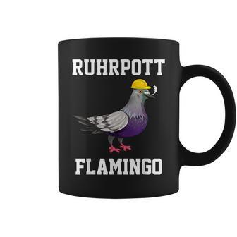 Ruhrpott Flamingo Ruhrgebiet Lustige Taube Tassen - Geschenkecke