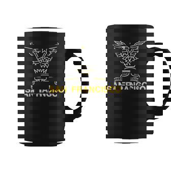 San Franciscof Eagle Flag Bay Zone Nordique De Californie Tasse - Cadeauxyz