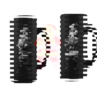 Santa Playing Clarinet Clarinet Player Xmas Christmas Coffee Mug - Thegiftio