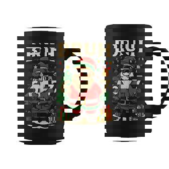 Santa Says 67 Bruh Santa Pajamas 67 Meme Christmas Coffee Mug | Seseable FR