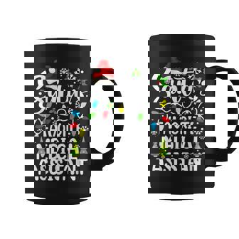 Santa's Favorite Medical Assistant Christmas Coffee Mug | Mazezy