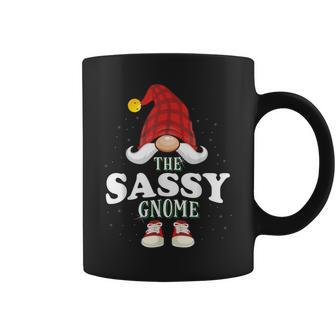 The Sassy Gnome Family Christmas Pajama Coffee Mug - Thegiftio UK