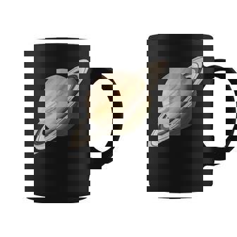 Saturn Space Science Planet Graphic Coffee Mug - Monsterry