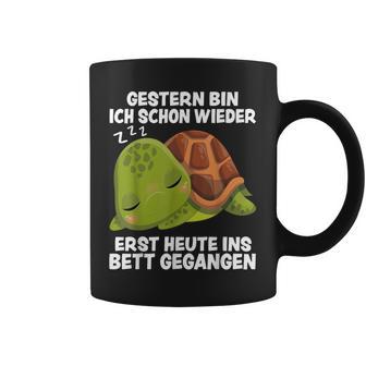 Schildkröten Offizielleschlafchildkröte Pyjama Tassen - Geschenkecke