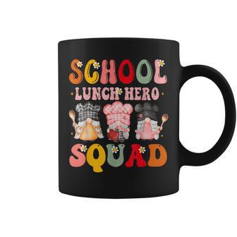 School Lunch Squad Lunch Lady School Cafeteria Workers Gnome Coffee Mug | Mazezy