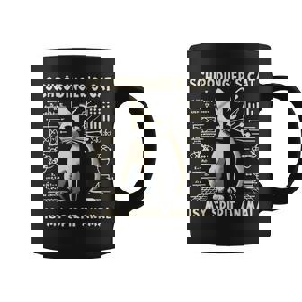 Schrodinger's Cat Is My Spirit Animal Women Coffee Mug - Thegiftio