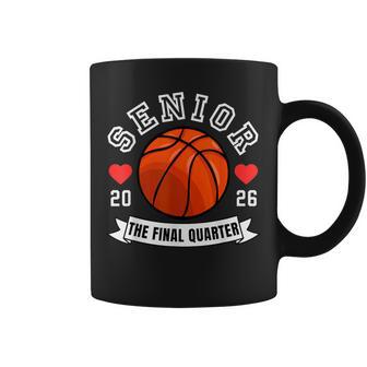 Senior Basketball 2026 The Final Quarter Crew Coffee Mug | Mazezy