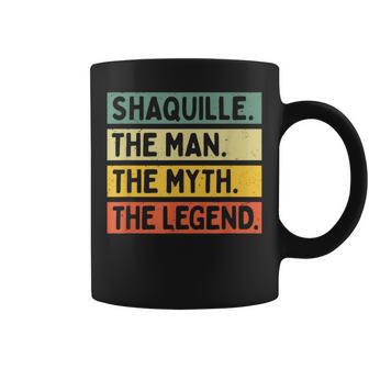 Shaquille The Man The Myth The Legend Personalized Coffee Mug - Thegiftio UK