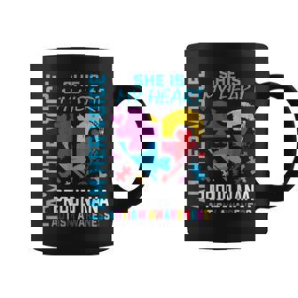 She Is My Heart Autism Awareness Granddaughter Proud Nana Coffee Mug - Thegiftio