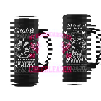 She's My Favorite Cheerleader Grandma Cheer Grandma Coffee Mug | Seseable FR