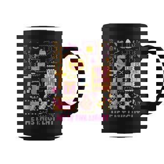 Shine With The Light Of Jesus Christian Halloween Pumpkin Coffee Mug - Monsterry