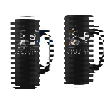 Got Too Silly Goose Police Goose Pun Humor Coffee Mug | Mazezy