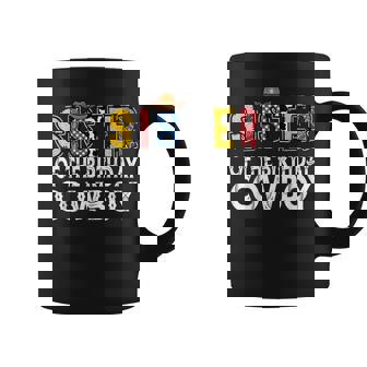 Sister 1St Birthday Cowboy Western Sister Birthday Boy Coffee Mug - Thegiftio