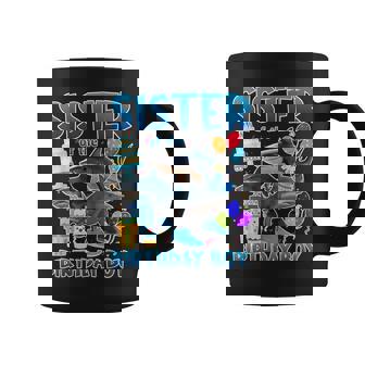 Sister Of The Birthday Boy Tralalero Tralala Family Matching Coffee Mug | Seseable FR