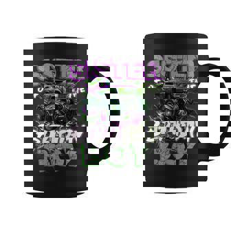 Sister Of The Birthday Monster Truck Family Matching Party Coffee Mug | Mazezy