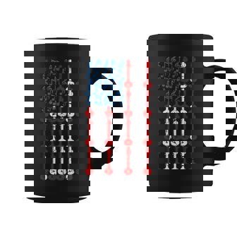 Sitar American Flag 4th Of July Men Women Sitarist USA Sitar Coffee Mug | Mazezy