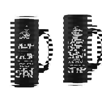 Sitar Players Saying 'Keep Calm And Play Sitar' Coffee Mug | Mazezy