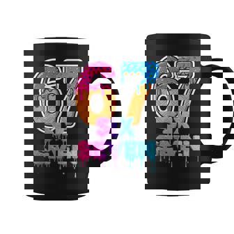 Six Seven Ice Cream Drip Gen Alpha Slang 6 7 Trending Meme Coffee Mug | Mazezy