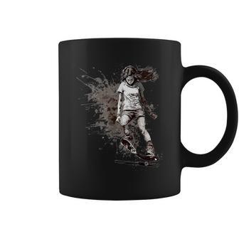 Skater Niña Ropa Estética Egirl Patinaje Taza de café - Regaloses