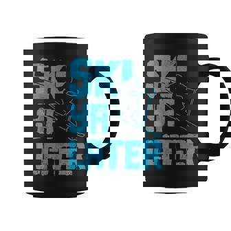 Ski Ya Later Regalo Divertido Para Esquiar Deportes De Invierno Taza de café - Regaloses