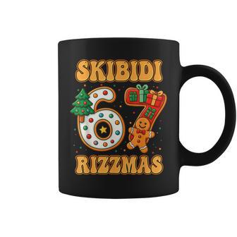 Skibidi 67 Rizzmas Six Seven Meme Christmas Boys Girls Coffee Mug | Seseable CA
