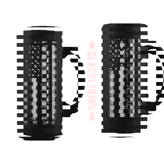 Slacklining American Flag 4th Of July Slackliner Coffee Mug | Mazezy