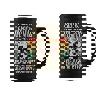 Slavery Is White History For & Black History Month Coffee Mug | Mazezy