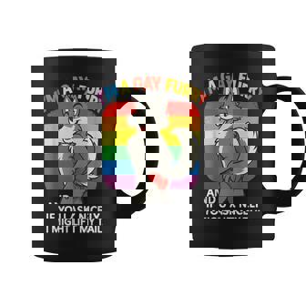 Slogan Gay Furry Pride Humoristique Arc-En-Ciel Furry Pride Humour Tasse - Cadeauxyz