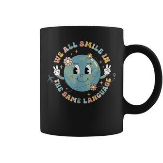 We All Smile In The Same Language Esl Multilingual Learner Coffee Mug - Thegiftio