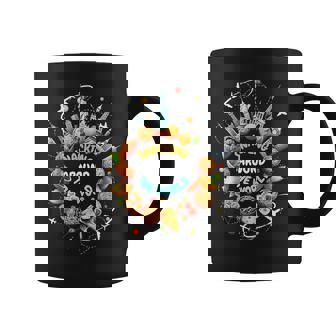 Snacking Around The World Fast Food Travel Traveler Foodie Coffee Mug | Mazezy