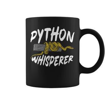 Snake Ball Python Ball Python Whisperer Taza de café - Regaloses