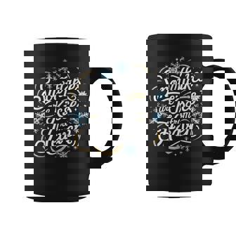 Snowflakes Are Kisses From Heaven Winter Memorial Holiday Coffee Mug - Monsterry