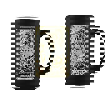 Soccer Mom Tarot Card Vintage Halloween Soccer Mama Coffee Mug | Seseable UK
