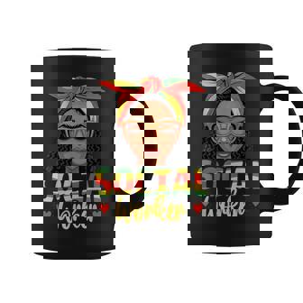 Social Worker African American Black History Month Coffee Mug - Monsterry