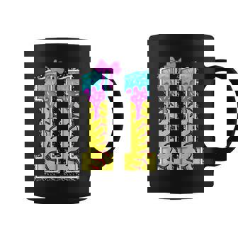 Softball 11 Year Old Ice Cream Drip 11Th Birthday Girl Bow Coffee Mug - Monsterry